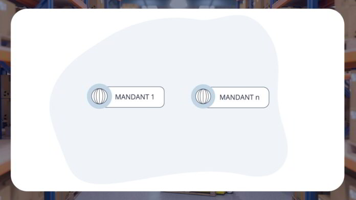 Lagerverwaltung in der ERP-Software e.bootis-ERPII: 1. Ebene Mandanten